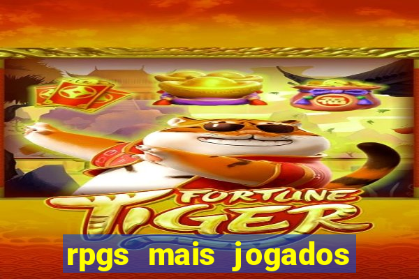 rpgs mais jogados do mundo